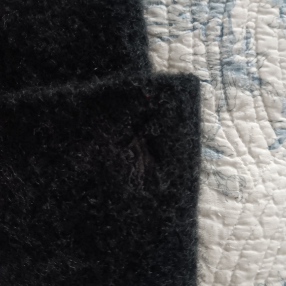 New POLO RALPH LAUREN Charcoal Grey Cashmere Knit Hat - Picture 3 of 5